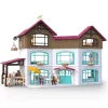 Schleich Horse Club 42785 Tóparti villa és lovarda játékkészlet