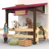 Schleich Horse Club 42785 Tóparti villa és lovarda játékkészlet