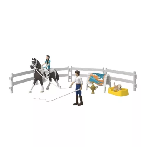 Schleich Horse Club 42799 Kim lovastorna készlete