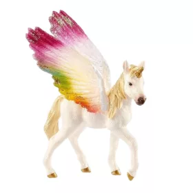 Schleich Bayala 70577 Szárnyas szivárvány unikornis csikó figura