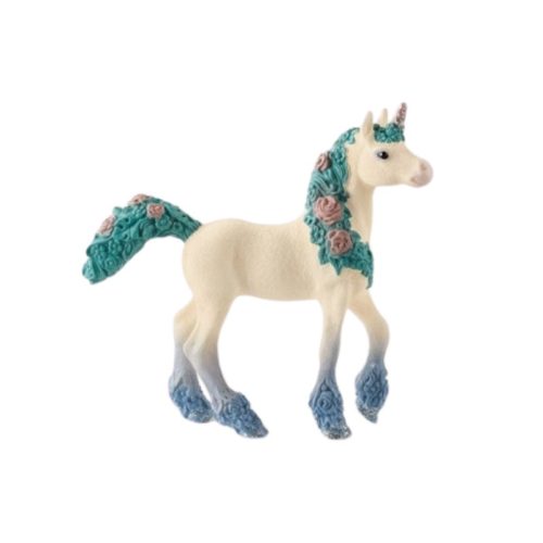 Schleich Bayala 70591 Virágos unikornis csikó figura