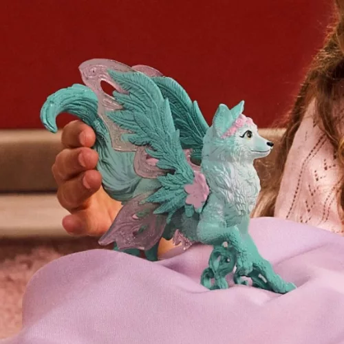 Schleich Bayala 70845 Varázslatos tollas róka figura