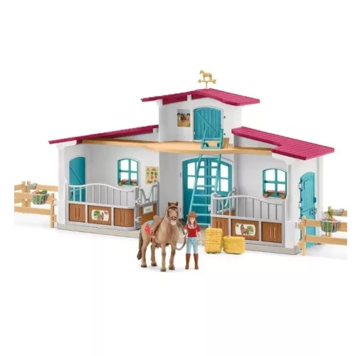 Schleich Horse Club 72222 Lovas központ játékszett