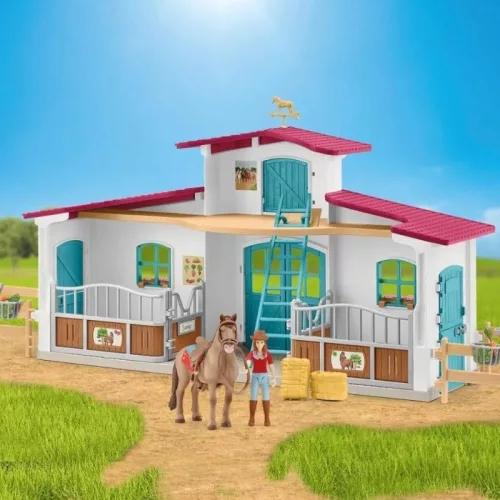 Schleich Horse Club 72222 Lovas központ játékszett