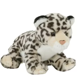 Plüss hóleopárd figura (23 cm)