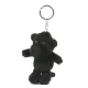 Plüss fekete párduc kulcstartó (8 cm)