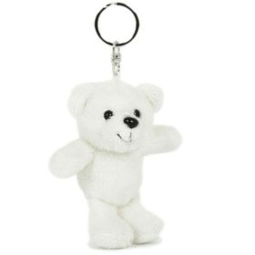 Plüss jegesmedve kulcstartó (8 cm)