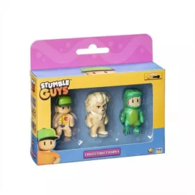 PMI Stumble Guys 3 db-os figuraszett S2 - Inside Out, Kiara, T-Rex Guy