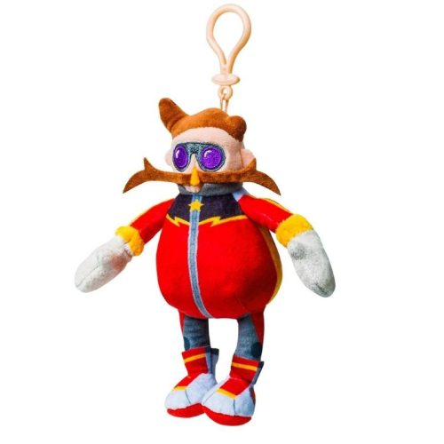 Sonic akasztós plüss figura - Dr. Eggman (15 cm)