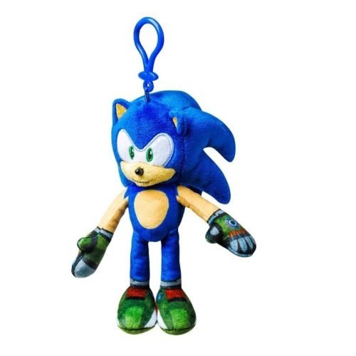 Sonic akasztós plüss figura - Sonic (15 cm)