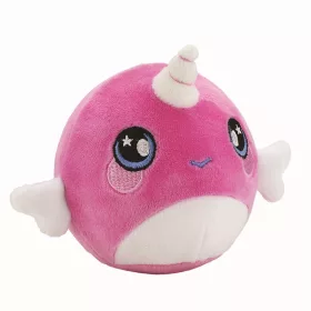 Squeezamals Nárcisz narválka illatos plüss figura (9 cm)