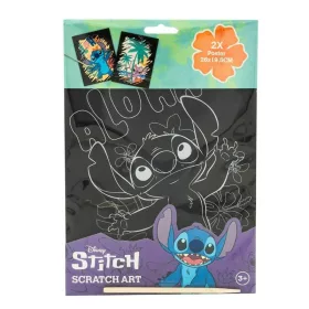 Canenco képkarc poszter (2 db) – Stitch