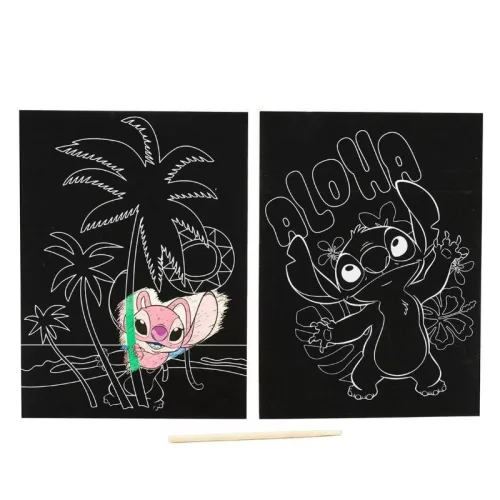 Canenco képkarc poszter (2 db) – Stitch