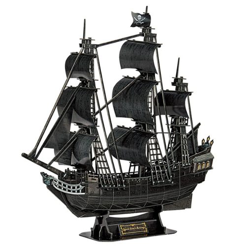 CubicFun T4005 3D puzzle – Queen Anne's Revenge kalózhajó (180 db)