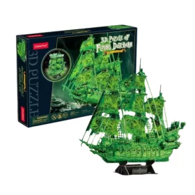 CubicFun Toys 3D puzzle – A bolygó hollandi fluoreszkáló hajómakett (1 db)