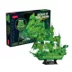 CubicFun Toys 3D puzzle – A bolygó hollandi fluoreszkáló hajómakett (1 db)