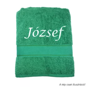 Neves törölköző hímzett József felirattal