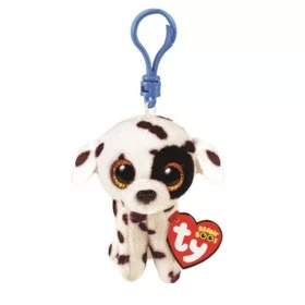 Beanie Boos Luther dalmata kutya plüss kulcstartó (8,5 cm)