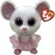 Ty Beanie Boos plüss figura - Nina, a fehér balerina egér (15 cm)