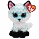 Ty Beanie Boos Atlas – fehér-türkiz róka plüss figura (15 cm)