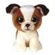 Beanie Boos Hugo - Barna-fehér kutya plüssfigura (15 cm)