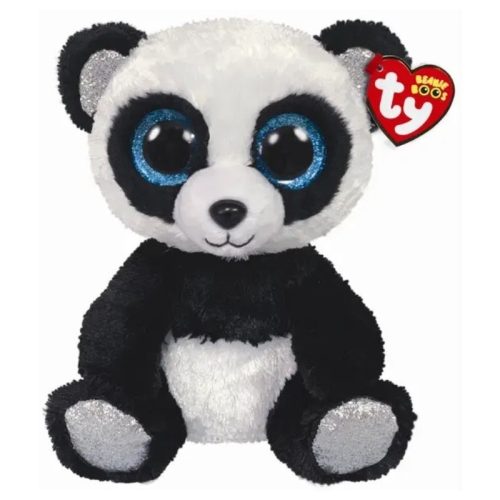 Beanie Boos Bamboo - Panda plüssfigura (24 cm)