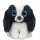 Ty Beanie Boos plüss figura – Sissy, a fekete/fehér kutya (15 cm)