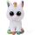 Beanie Babies PIXY - fehér unikornis plüss figura 24 cm