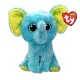 Ty Beanie Boos plüss figura TRUNKLES – kék elefánt (15 cm)