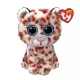 Ty Beanie Boos plüss figura Coco fehér leopárd (15 cm)