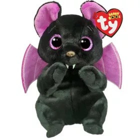 Ty BOOS plüss figura - Batiste, a fekete denevér (15 cm)