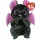 Ty BOOS plüss figura - Batiste, a fekete denevér (15 cm)