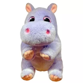 Ty Beanie Bellies plüss figura - Henrietta, a lila vízilő (15 cm)