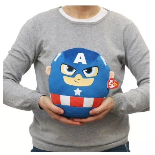 Ty Squishy Beanies párna alakú plüss figura – Amerika kapitány