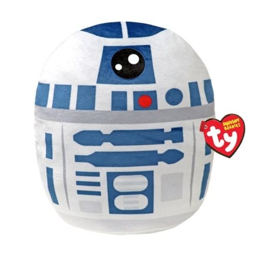 Ty Squishy Beanies párna alakú Star Wars plüss figura - R2D2 (22 cm)