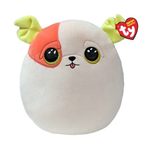 Ty Squishy Beanies párna alakú plüss figura - Patch, a kutya (22 cm)