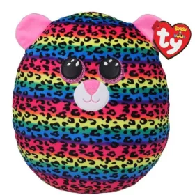 Ty Squishy Beanies párna alakú plüss figura – Dotty, a színes leopárd