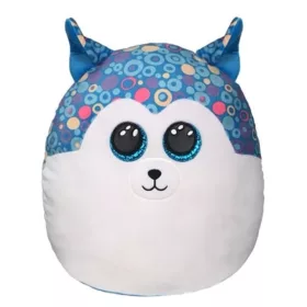 Squishy Beanies párna alakú plüssfigura – Helena, a kék husky (22 cm)