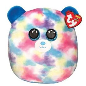 Ty Squishy Beanies párna alakú plüss figura - Hope, a színes maci
