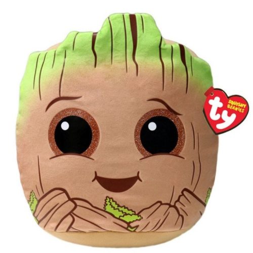 Ty Squishy Beanies párna alakú Marvel plüss figura - Groot (30 cm)