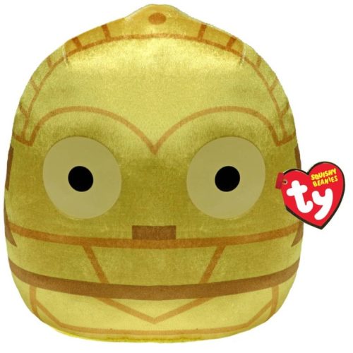 Ty Squishy Beanies párna alakú Star Wars plüss figura - C-3PO (30 cm)