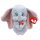 Beanie Babies Dumbo - Elefánt hanggal plüssfigura (15 cm)