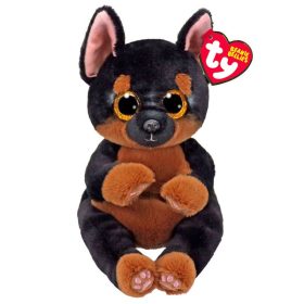 Ty Beanie Bellies plüss figura - Fritz, a fekete-barna kutya (15 cm)