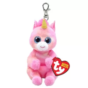 Ty Beanie Bellies Skylar - Rózsaszín unikornis plüss kulcstartó