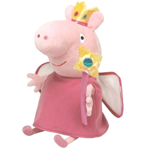 Beanie Babies Peppa malac - PEPPA HERCEGNŐ plüss figura 15 cm