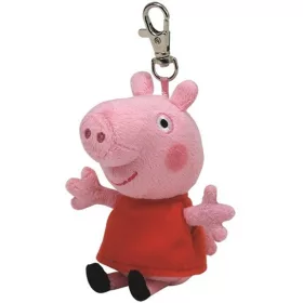 Beanie Babies Peppa malac Clip - PEPPA plüss figura 8,5 cm