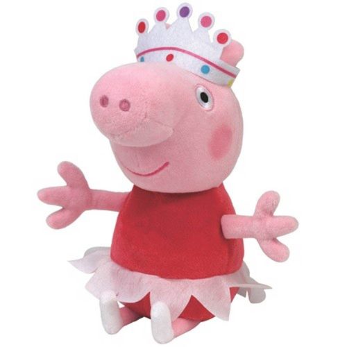 Beanie Babies Peppa malac - Peppa Balerina plüss figura (15 cm)