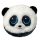 Ty Beanie Bouncers plüss figura CHECKERS – panda (10 cm)