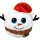 Ty Beanie Bouncers plüss labda - Jack, a hóember (10 cm)