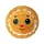 Ty Beanie Bouncers plüss labda - Cookie, a mézeskalács (10 cm)